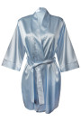Brooklyn Baby Blue chalatas Baby Blue - Atlasiniai Chalatai moterims