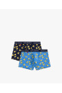 Bokseriai Summer Duck 2MH-066 2-vnt. Blue-Navy - Apatiniai Šortai