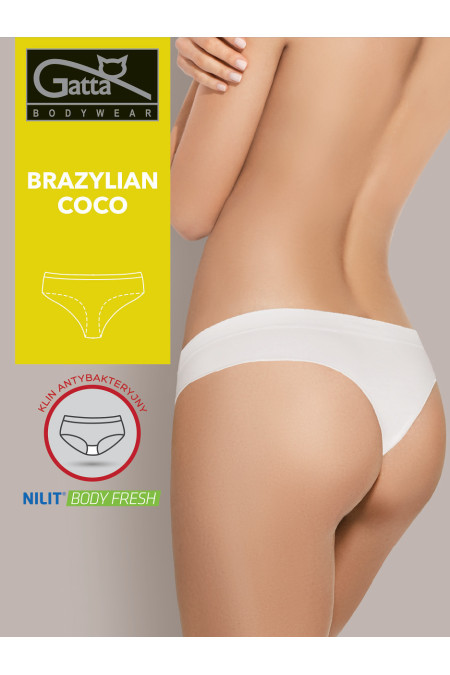 Kelnaitės Brazylian Coco Black - Kelnaitės